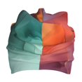 thumbnail image 3 of Honeii Colorful Abstract Waves Print Kids Knit Beanie Watch Hat ,Knit Cap for Boys and Girls, 3 of 7