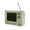 C, variant on IAJFHAFS New Mini Cartoon TV, Rechargeable Mini Retro TV Cartoon Player with 8GB Memory, Supports Headphones & USB Playback – Perfect for Dollhouse Scenes & Collectible Decor