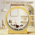 thumbnail image 2 of FRCOLOR  Cat Running Wheel for Indoor Use Removable Scratcher Quiet and Safe Design, 2 of 7