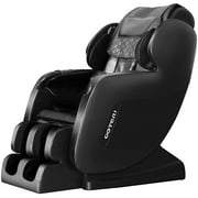 Massage Chair.Zero Gravity,Full Body Shiatsu with Airbags & Heating Vibration and Foot Roller,Black