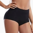 thumbnail image 4 of Defitshape Women's High Waisted Shaper Shorts Hip Pads Padding Firm Shapewear Slimming Butt Lifting Tight Elastic Waist Slim Body Shaper Black 4-6, 4 of 4