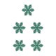 thumbnail image 2 of Kearding Manteles individuales de Diseño de boda de invierno Aislamiento térmico Estera de comedor hueca antideslizante Bandeja Pad Home Green Type2 NO2, 2 of 6