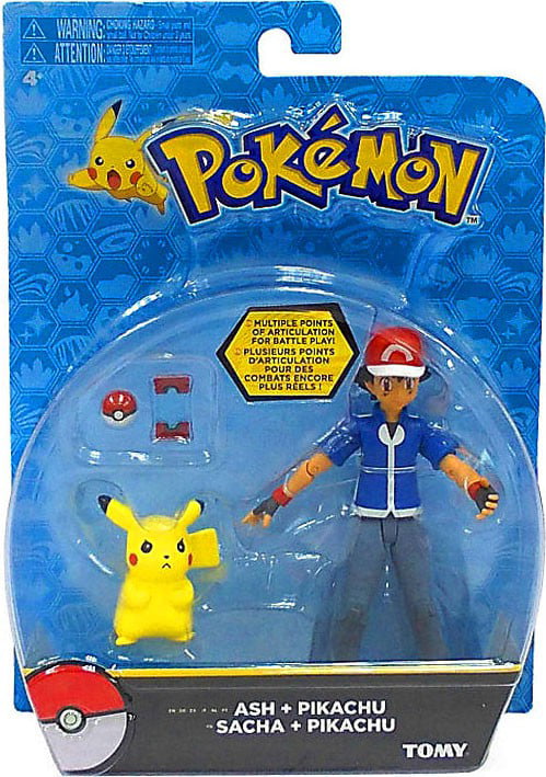 Pokémon Ash \u0026 Pikachu Action Figure Set 