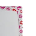 thumbnail image 3 of Ambesonne Lips Fitted Sheet, Pink and Red Romantic Kisses, Full Size, Multicolor, 3 of 3