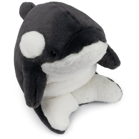 GUND Flynn Orca Whale Plush, Premium Whale Stuffed Animal for Ages 1 and Up, Black/White, 10