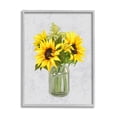 thumbnail image 4 of Stupell Industries Yellow Sunflower Blossoms Bouquet Blooming Country Petals Graphic Art Gray Framed Art Print Wall Art, Design by Ziwei Li, 4 of 5