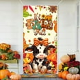 thumbnail image 5 of Dtchengua Autumn Thanksgiving Door Cover - 71x36Inch Hello Fall Farm Cartoon Cow Design for Home , Thanksgiving Party Supplies, 5 of 6