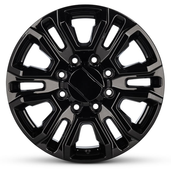 For 2021-2024 GMC Sierra 2500 20 Inch Gloss Black Rim - OE Direct Replacement - Road Ready Car Wheel