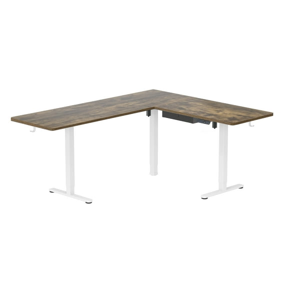 XL Electric Height Adjustable Corner Standing Desk