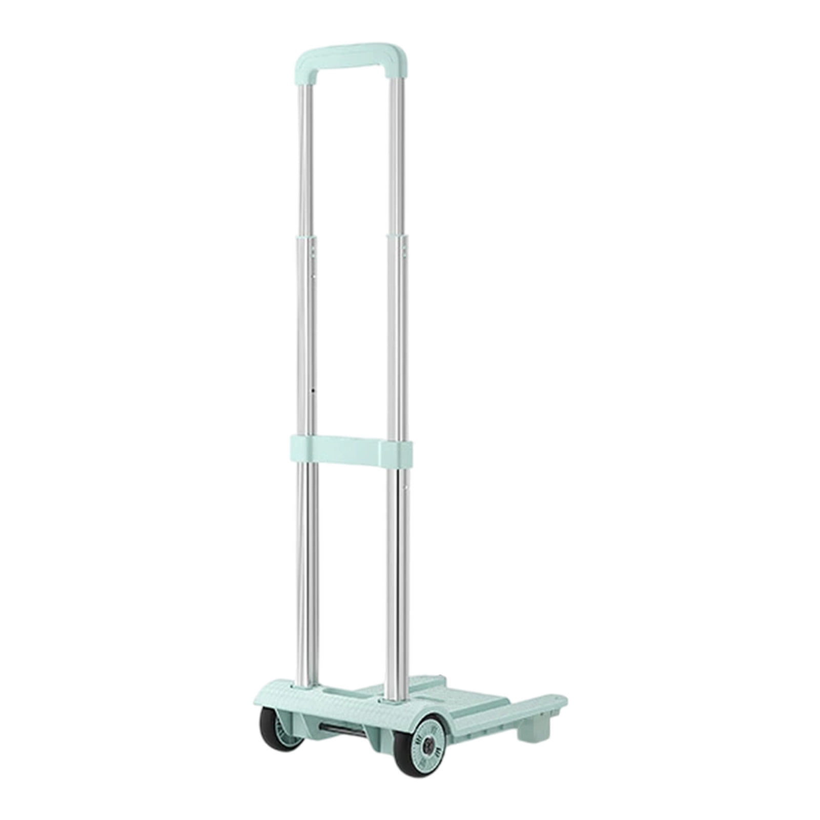 Steadline Small Folding Hand Truck Dolly with 2 Wheels, Lightweight Metal Foldable Luggage Cart,Portable Dolly for Airport Travel Moving Use