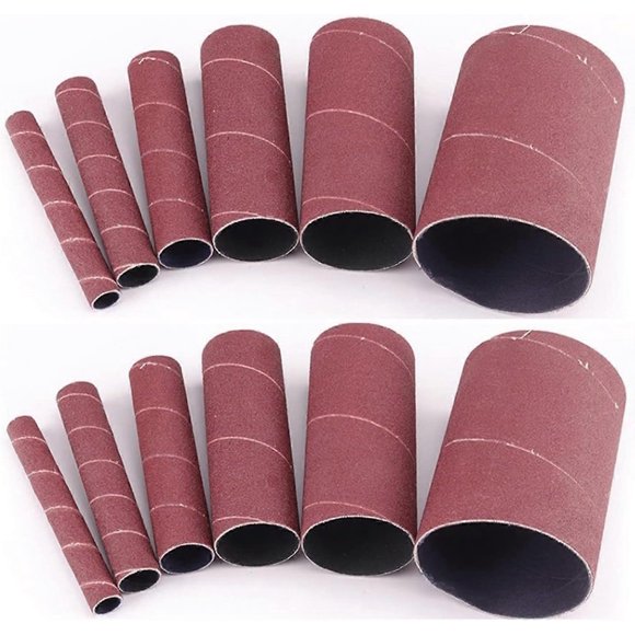 12 Pack Sanding Sleeves for Oscillating Sander - 4.5"