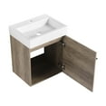thumbnail image 3 of 19-inch Depth Vanity - Soft-close Design - Bathroom Refresh - Minimalist Style, 3 of 7