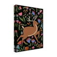 thumbnail image 4 of Trademark Fine Art Regina Moore Folk Prancing Dark I Canvas Wall Art, 4 of 4