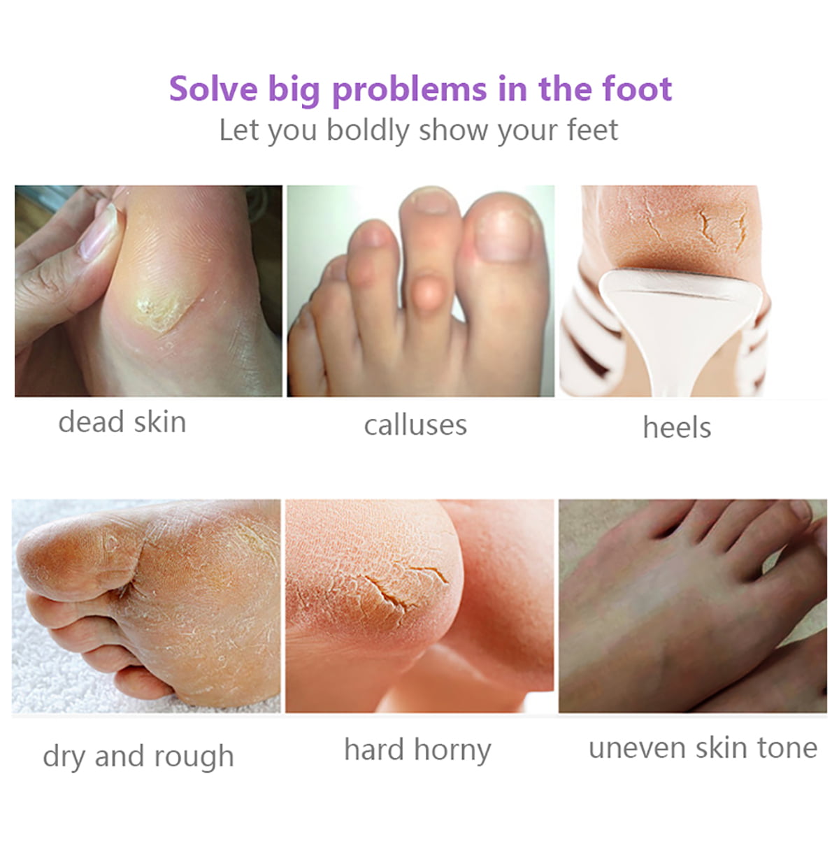 1/5 Pair Foot Care Peeling Feet Mask 