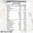 thumbnail image 3 of Multivitamínico – Purest Life, Suplemento Alimenticio con Vitaminas y Minerales, 100 tabletas, 3 of 6