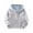 Grey, variant on Coerni Kids Winter Coats Toddler Baby Fleece Outwear Long Sleeve Full Zip Hooded Windproof Jacket Coats for Girls Boys