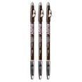 thumbnail image 1 of Kiss Go Crayon à Sourcils Brun Moyen Clair 6 Pcs, 1 of 15