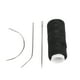 thumbnail image 5 of Agujas de coser curvadas, hilo para el cabello y aguja, hilo para el cabello y aguja, kit para hacer pelucas y suministros, diseño fácil de usar, 5 of 12