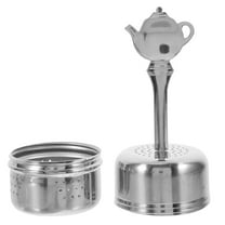 Masteelf Stainless Steel Tea Infuser Fine Mesh Tea Balls for Loose Tea Fine Mesh Tea Strainers Tea Infusers for Loose Leaf Tea Filter Bags Tea