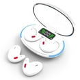 thumbnail image 4 of Auriculares invisibles para dormir Mini auriculares Bluetooth Auriculares verdaderamente inalámbricos Estéreo HiFi Música IPX5 Auriculares invisibles impermeables con estuche de carga, 4 of 7