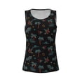 thumbnail image 4 of Lsque Hawaiian Style Printed Workout Tank Tops for Women, Athletic Sports Tank Tops, Compression Sleeveless Dry Fit Shirts,Sleeveless Yoga Shirt-X-Large, 4 of 9