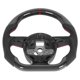 thumbnail image 5 of Modificación del volante, volante de fibra de carbono, volante de fondo plano, volante de tecnología avanzada, 5 of 9