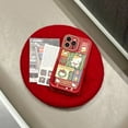 thumbnail image 4 of Cute Cartoon Anime Role Hello Kitty Invisible Bracket Phone Cases for IPhone 11 12 13 14 15 Pro Max Soft Anti-fall Protect Cover ZR, 4 of 6