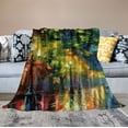 thumbnail image 2 of COMIO  Colorful Oil Painting Blanket Art Gifts for Dad Husband Mom Wife for Birthday Father's Mother's Day Women Men Boys Girls Presents Art Room Decor Soft Cozy Throw, 2 of 6