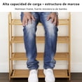 thumbnail image 3 of zapatera 5 pisos plano material de bamboo natural, 3 of 8