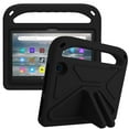 thumbnail image 2 of Dteck Case for All-New Fire 7 Tablet (12th Generation, 2022 Release),Shockproof EVA Foam Kids Friendly Case Handle Kickstand Lightweight Cover,Black, 2 of 6