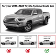 thumbnail image 4 of AOMSAZTO Car Seat Covers Custom Fit for Toyota Tacoma 2016-2023 Faux Leather Full Set Waterproof Seat Set Interior Accessories Breathable Cushion Protector Seat Cover Sets Dirt Resistant, 4 of 8