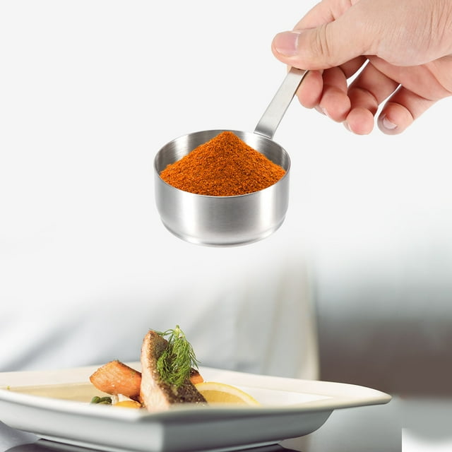 Stainless Steel Sauce Cup Stainless Steel Gravy Cup Stainless Steel Stainless Steel Gravy Sauce Cup Pepper Sauce Bowl Utensil Tableware Kitchen Tool With Handle