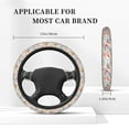 thumbnail image 5 of Balery Steering Wheel Covers Passport Stamp Elastic Skidproof Steering Wheel Protective Cover Case Fit Universal Auto Accessories Decor, 5 of 8