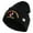 Black, variant on U.S. Army 11th Armored Cavalry Regiment Logo Embroidered 12 Inch Solid Knit Cuff Long Beanie Made in USA - Black OSFM