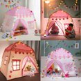 thumbnail image 3 of Princess Castle Play Tents f/ Girls Kids Play Tent Playhouse Gifts + Carry Bag, 3 of 7