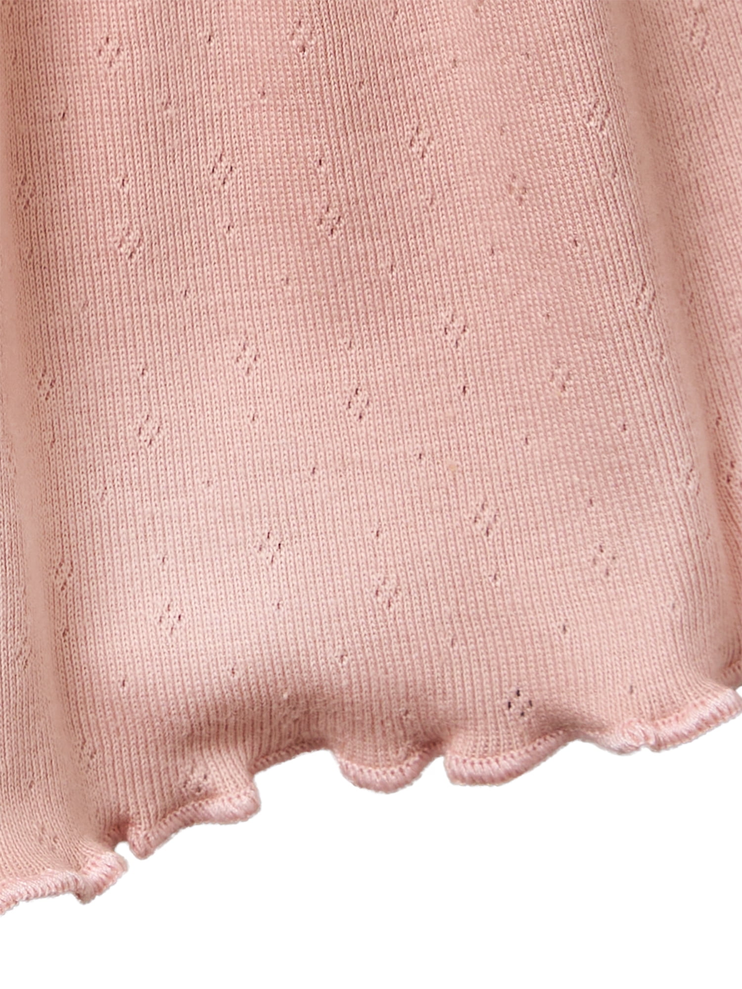 Modern Moments by Gerber Toddler Girl Organic Smocked Wide Leg Short, Sizes 12M-5T