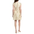 thumbnail image 2 of Vince Camuto womens  Jacquard A-Line Dress, 8, Metallic, 2 of 3