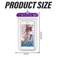thumbnail image 4 of PVC Waterproof Phone Pouch,Multifunctional Cellphone Dry Bag for Travel, Vacation, Beach,Swimming, 4 of 5