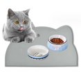 thumbnail image 3 of Alfombrilla para comida para gatos, alfombrilla de silicona para alimentación de mascotas para suelo, antideslizante, impermeable, bandeja para cuenco de agua para perros, mantel individual para masc, 3 of 5