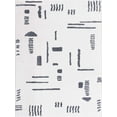 thumbnail image 3 of Hauteloom Eitan Living Room, Bedroom Machine Washable Area Rug - 6'7" x 9', 3 of 18