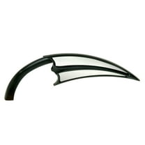 Arlen Ness Micro Mirror Scoop Black Right (13-029)