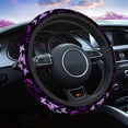 thumbnail image 5 of Steering Wheel Covers Cute Ghosts, Halloweeen Funny Dancing Ghosts Non Slip Neoprene Car Wrap Cover Comfort Grip Stretch-On Automotive Steering Wheel Protector 15 Inch, 5 of 11