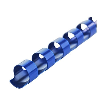 GBC CombBind - 0.39 in - 21 rings - A4 (210 x 297 mm) - 65 sheets - blue - 100 pcs. plastic binding comb - for P/N: 2101435, 4400399, IB271106, IB271717