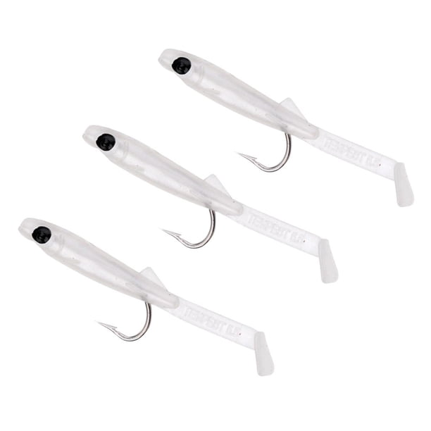 3pcs Cebo Artificial Aparejos Señuelos Biónicos shamjiam Cebo de señuelo de la pesca