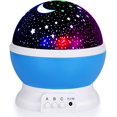 thumbnail image 1 of Night Light for Kids, Moon Star Projector - USB Cable, 360 Degree Rotation, Romantic Night Lighting for Baby Kids, 1 of 6