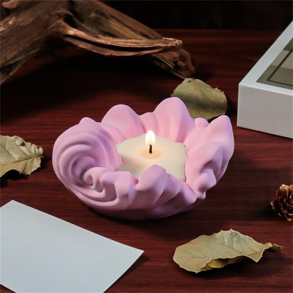 Aurgiarme Flexible Sturdy Silicone Molds Fashion Accessory for Making Unique Shaped Candle and Home Decorations