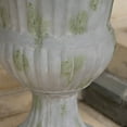 thumbnail image 2 of Grant 22.5-inch Grey with Green Moss Urn Planter, 2 of 3