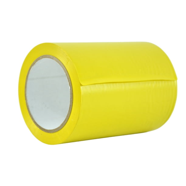 WOD Tape Yellow Vinyl Pinstriping Tape 6 in. x 36 yd. School Floor Marking Crafting Arcade1Up