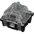 thumbnail image 1 of GATERON KS-15 Optical Silver Keyboard Switches, 45gf RGB LED Infrared Path Linear Key Switches for Mechanical Keyboard (35PCS, Silver), 1 of 7