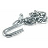 CURT 80300 27-Inch Trailer Safety Chain with 17/32-In S-Hook, 7,000 lbs Break Strength